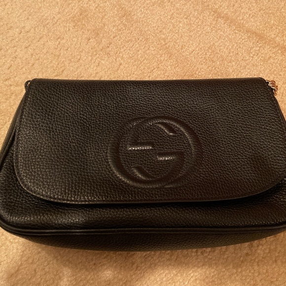 Gucci Bags Gucci Soho Chain Crossbody Black Poshmark